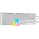 Corsair Icue H150I Elite Capellix 360Mm Liquid Cpu Cooler - White