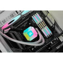 Corsair Icue H150I Elite Capellix 360Mm Liquid Cpu Cooler - White