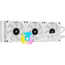 Corsair Icue H150I Elite Capellix 360Mm Liquid Cpu Cooler - White