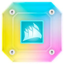 Corsair Icue H100I Elite Capellix 240Mm Liquid Cpu Cooler - White