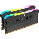 Corsair Vengeance® Rgb Pro Sl 16Gb (2 X 8Gb) Ddr4 Dram 3600Mhz C18 Memory Kit 18-22-22-42 1.35 Black