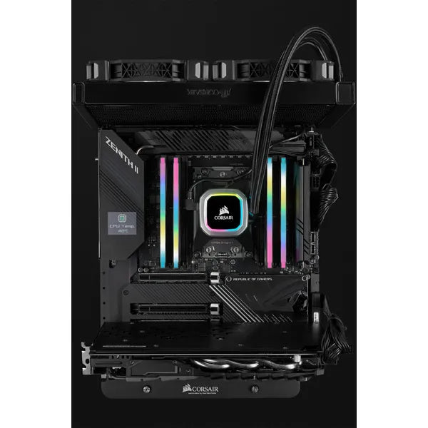Corsair Vengeance® Rgb Pro Sl 32Gb (2 X 16Gb) Ddr4 Dram 3600Mhz C18 Memory Kit 18-22-22-42 1.35 Black