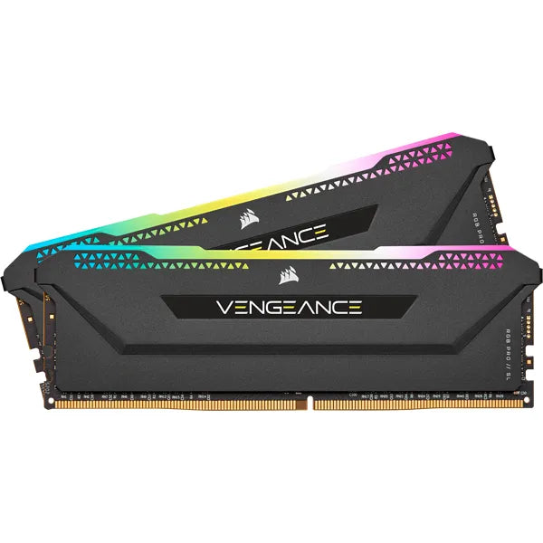 Corsair Vengeance® Rgb Pro Sl 32Gb (2 X 16Gb) Ddr4 Dram 3600Mhz C18 Memory Kit 18-22-22-42 1.35 Black