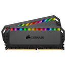 Corsair Dominator® Platinum Rgb 32Gb (2 X 16Gb) Ddr4 Dram 3200Mhz C16 Memory Kit 16-20-20-38 1.35V Black
