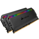 Corsair Dominator® Platinum Rgb 32Gb (2 X 16Gb) Ddr4 Dram 3200Mhz C16 Memory Kit 16-20-20-38 1.35V Black