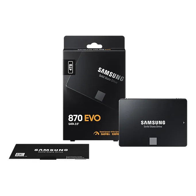 Samsung 870 Evo 4Tb Sataiiii Ssd Read Speed Up To 560 Mb S Write Speed Up To 530 Mb S Random Read Max 98000 Iops Mkx Controlle