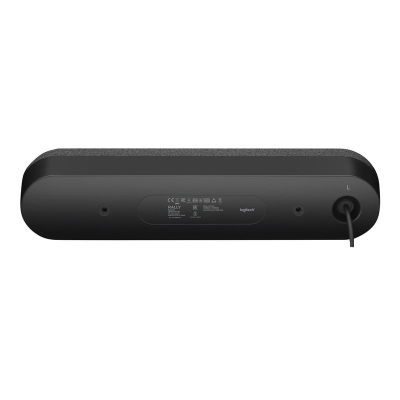 Logitech VC Rally Speaker - Second speaker connects to Logitech Rally for clear rich sound 1 year Limited Warranty
