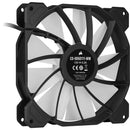 Corsair Sp140 Rgb Elite 140Mm Rgb Led Fan With Airguide Dual Pack With Lighting Node Core
