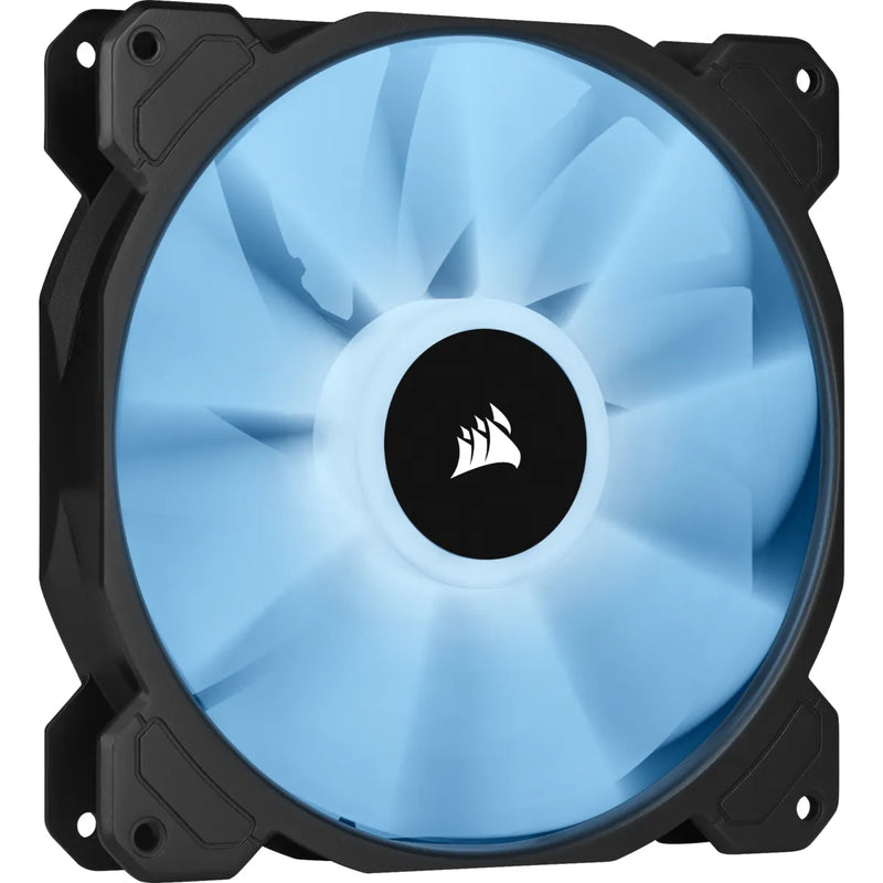 Corsair Sp140 Rgb Elite 140Mm Rgb Led Fan With Airguide Dual Pack With Lighting Node Core