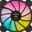 Corsair Sp140 Rgb Elite 140Mm Rgb Led Fan With Airguide Dual Pack With Lighting Node Core