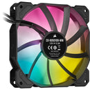 Corsair Sp120 Rgb Elite 120Mm Rgb Led Fan With Airguide Triple Pack With Lighting Node Core