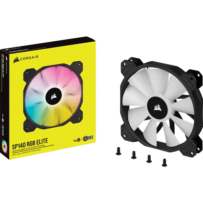 Corsair Sp140 Rgb Elite 140Mm Rgb Led Fan - Single Pack