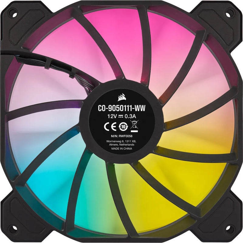 Corsair Sp140 Rgb Elite 140Mm Rgb Led Fan - Single Pack