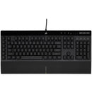 Corsair K55 Rgb Pro Xt Gaming Keyboard; Backlit Rgb Led; Black