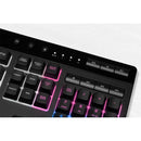 Corsair K55 Rgb Pro Xt Gaming Keyboard; Backlit Rgb Led; Black