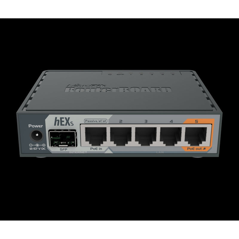 Mikrotik Hex S - Desktop Router With 1 Sfp, 5 Gb And 1 Usb Port