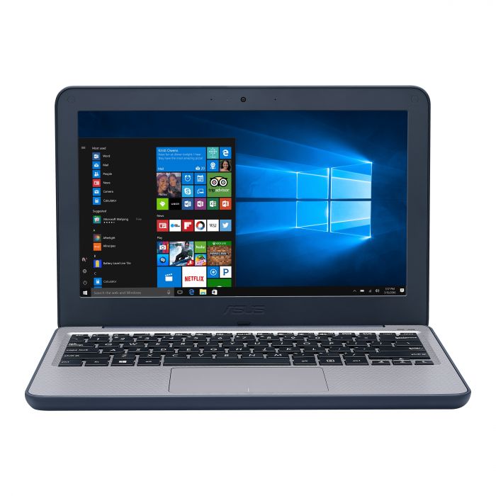 Asus Laptop 12 W202na-c464blt 11.6'' Hd Dark Blue N3350 4gb Ddr3 Ob 64gb Emmc Us Mil-std 810g Grade