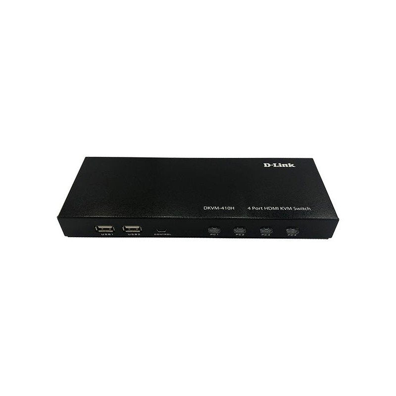 4-port Hdmi Kvm Switch; 4x Hdmi Ports; 4x Usb Type-b Ports; Switching Buttons On Front Panel; Hdmi 2.0 Hdcp 2.2; Resolution Up T