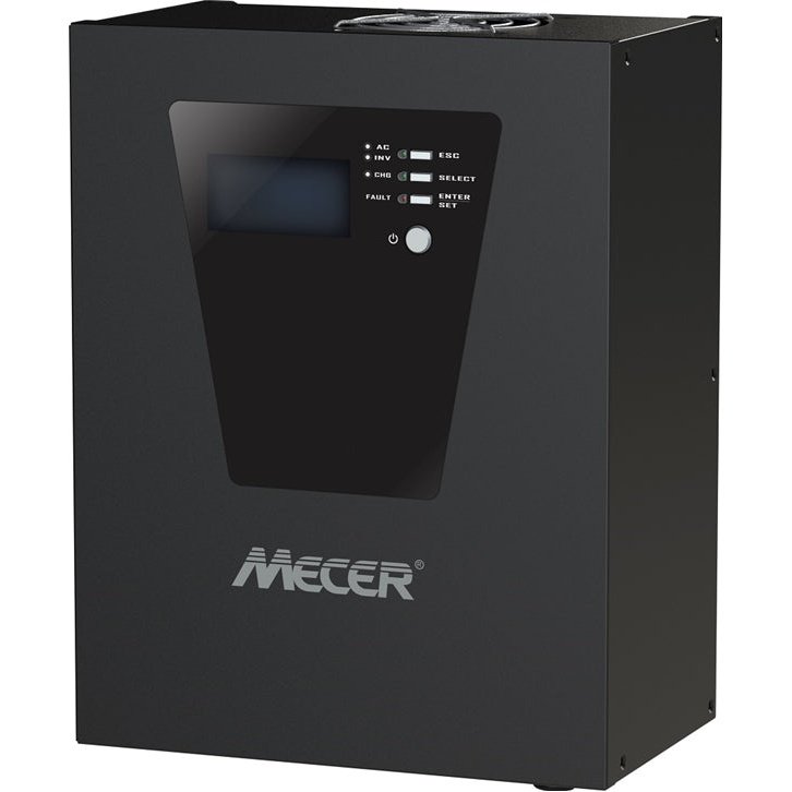 Mecer 1200Va 12V Inverter With Mppt Solar Charger - Ivr-1200Mppt