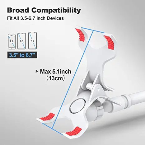 Ugreen Multi Angle Adjustable Portable Phone Stand - White 1 Year Limited Warranty