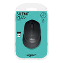 Logitech® M330 Silent Plus - Black - 2.4Ghz - N A - Emea