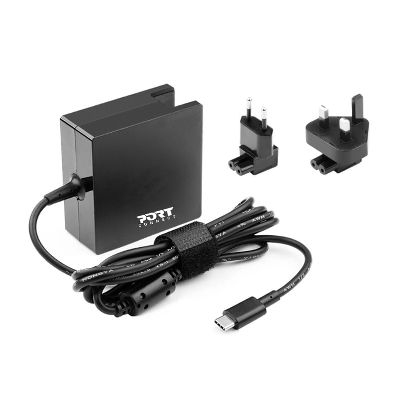 Port Power Supply - Universal - 65W - Type-C