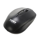 Port Connect Wireless Mouse 1000Dpi - Black