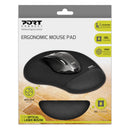 Port Ergonomic Gel Mouse Pad - Black