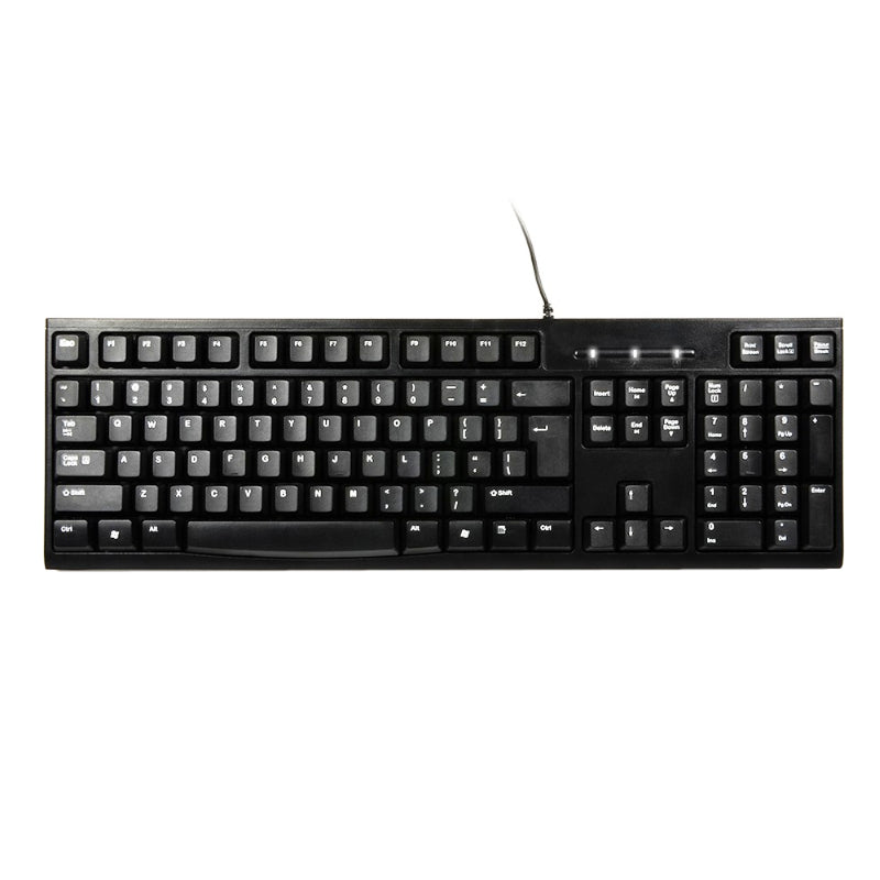 Port Design Combo Wired Mouse + Keybaord - Black