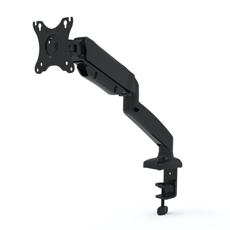 Port Monitor Arm Vesa Single Screen - Black