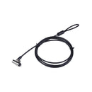 Port Security Cable - Keyed - Master Key Option - Tbar