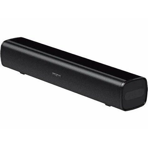 Rct Compact Under-Monitor Soundbar; Bluetooth 4.2; Aux-In; Usb Mp3 Player; Powered Via Built-In Micro Usb Port; 6Hour Battery Life