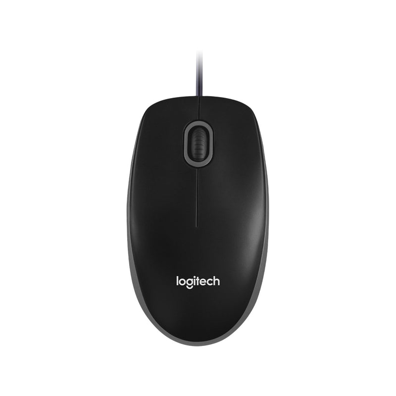 Logitech B100 Optical Usb Mouse For Bus - Black - Usb - N A - Emea - Hendrix White Box B100