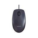 Logitech M100 Corded Usb Mouse, Grey