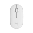 Logitech Pebble M350 Wireless Mouse - Off-White - 2.4Ghz Bt - N A - Emea - Closed Box