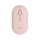 Logitech - Pebble M350 Wireless Mouse, Rose