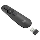 Logitech - R500 Wireless Laser Presenter With Bt Connection, Graphite