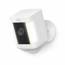 Ring - Spotlight Cam Plus Battery- White