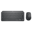 Logitech Mx Keys Mini Wireless Mouse & Keyboard Combo - Graphite