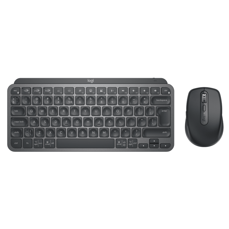 Logitech Mx Keys Mini Wireless Mouse & Keyboard Combo - Graphite