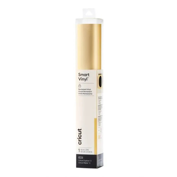 2008615 - Cricut Smart Vinyl Permanent 33X91Cm 1 Sheet (Shimmer Gold)