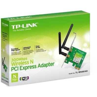 Mecer Tp-Link Wn881Nd 300Mbps Wireless N Pci Express Adapter.