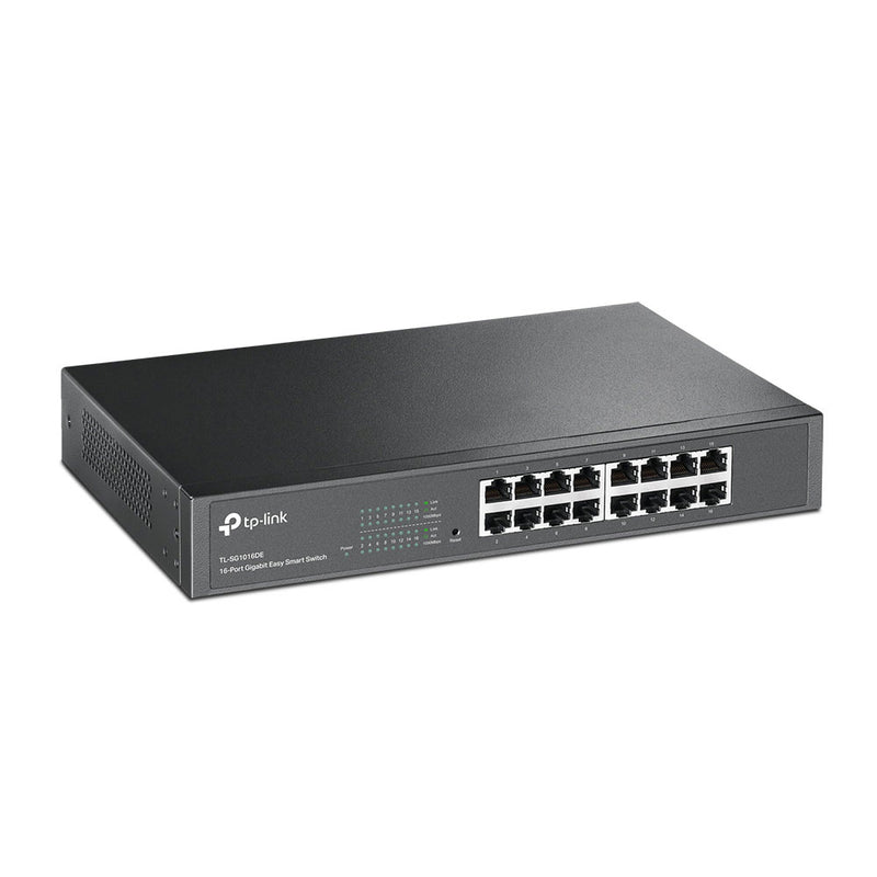Tp-Link Tl-Sg1016De 16-Port Gigabit Rackmount Smart Switch