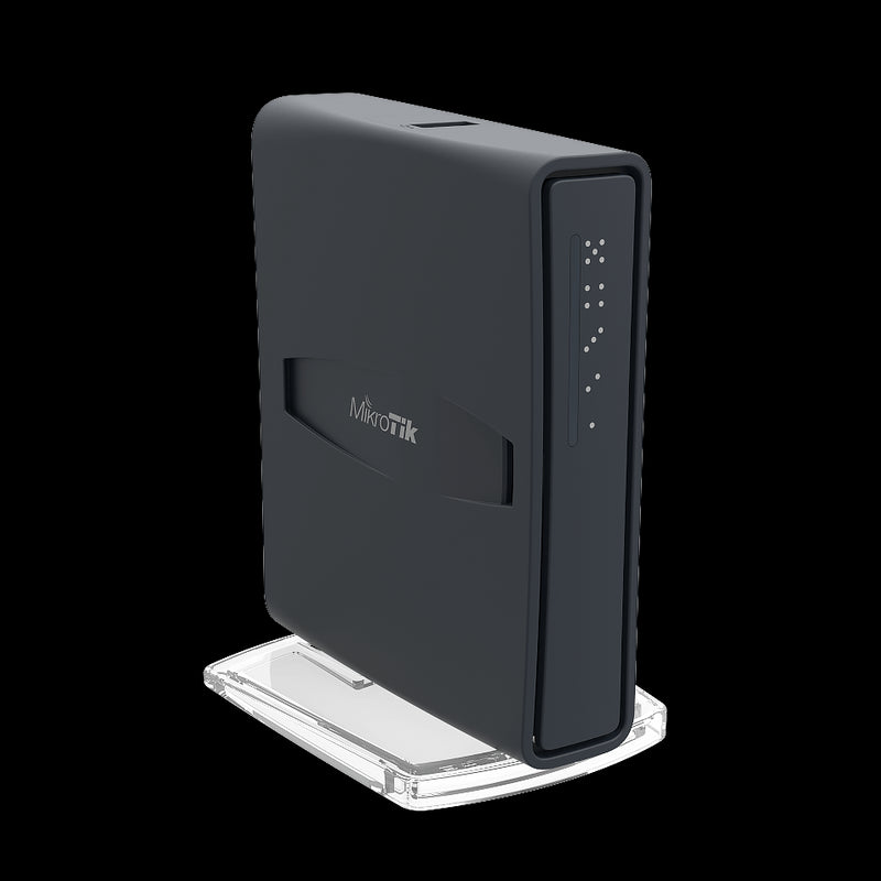 Mikrotik Hap Ac Lite Tower - 2.4 5Ghz Desktop Wi-Fi Router - Black
