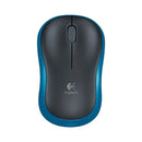 Logitech M185 Wireless Mouse - Blue