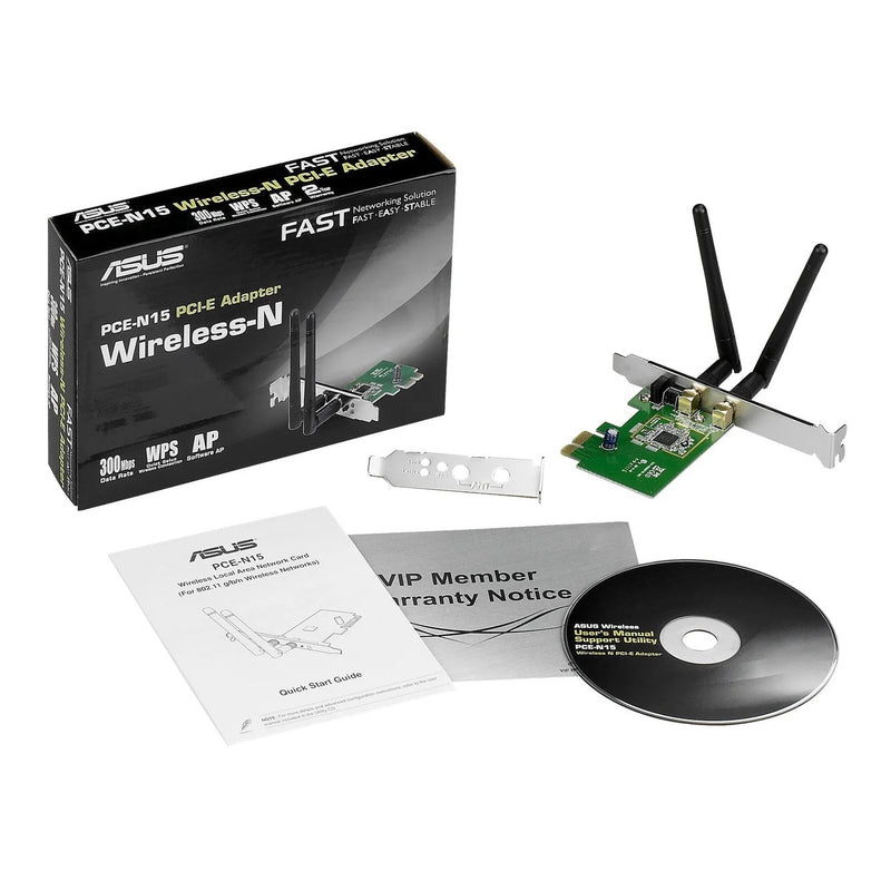 Asus Wireless-N300 Pci Express Adapter