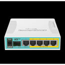 Mikrotik Hex Poe - Desktop Poe Router With 5 Gb, 1 Sfp And 1 Usb Port