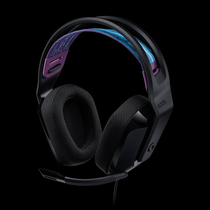 Logitech G335 Wired Gaming Headset - Black
