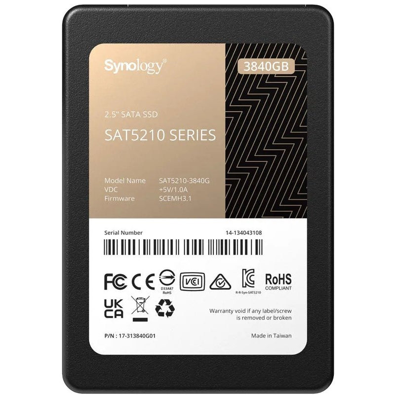 Synology 3.84Tb Sat5210 Sata Iii 2.5'' Internal Ssd