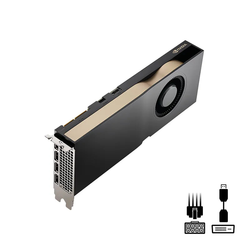 Pny Nvidia Rtx A4500 Professional Graphics Card. Pci-Express X16 Gen 4.0; 20 Gb Gddr6 Ecc 320-Bit; 4X Dp 1.4A; Nvlink Support; H